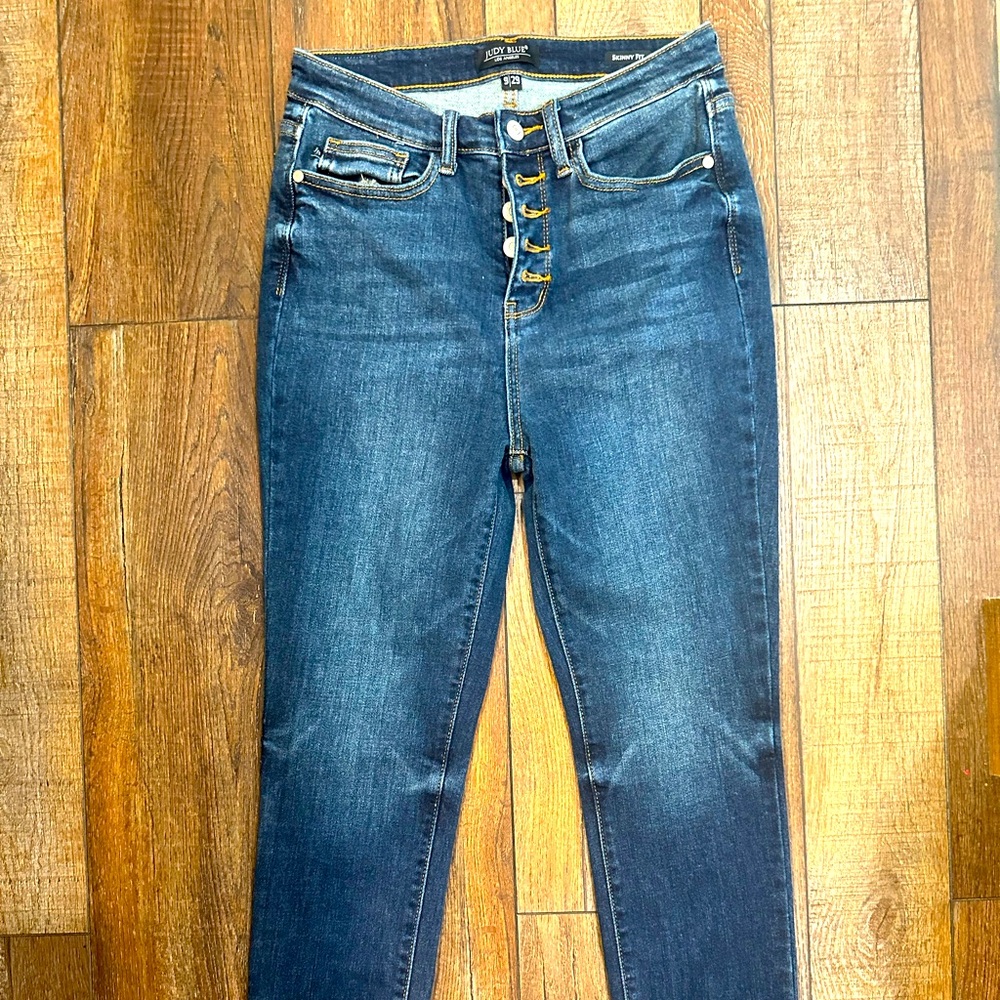 Judy Blue Skinny Jeans, Size 9